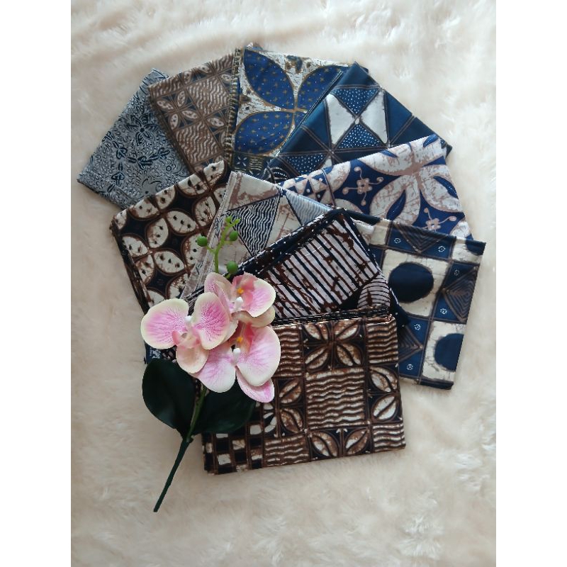 saput batik | saput katun indigo | saput batik semi tulis