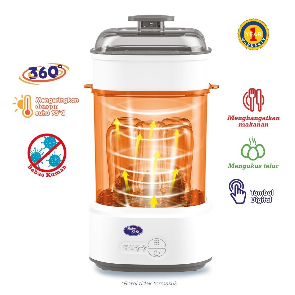 Babysafe STE02 Sterilizer
