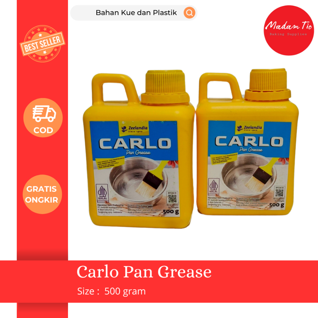 

Carlo Pengoles Loyang 500 gram 1pcs