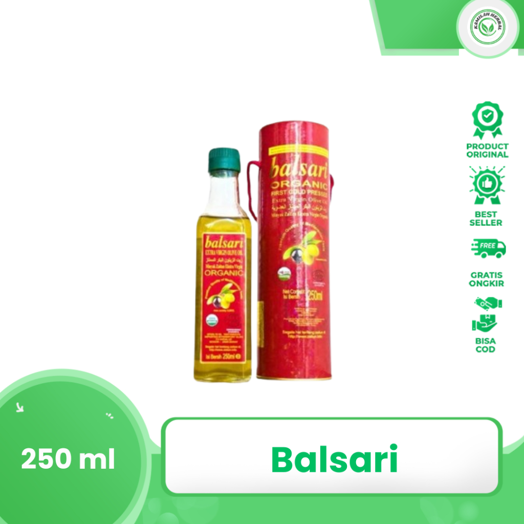 

Balsari Organik ( Minyak Zaitun Ektrak Virgin 250 Ml )