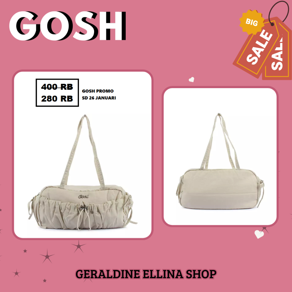 Tas Wanita GOSH bag original 100% LUNARIA 317