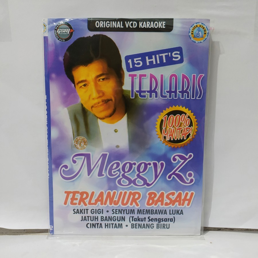 VCD Original Karaoke 15 Hits Terlaris Meggy Z