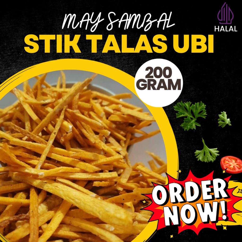 

STIK TALAS UBI PREMIUM - MAY SAMBAL - GURIH LEZAT