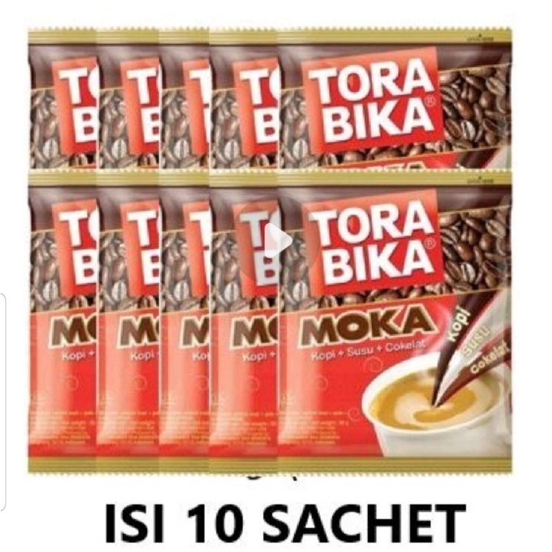 

Torabika Moka Sachet 1 renceng isi 10 sachet