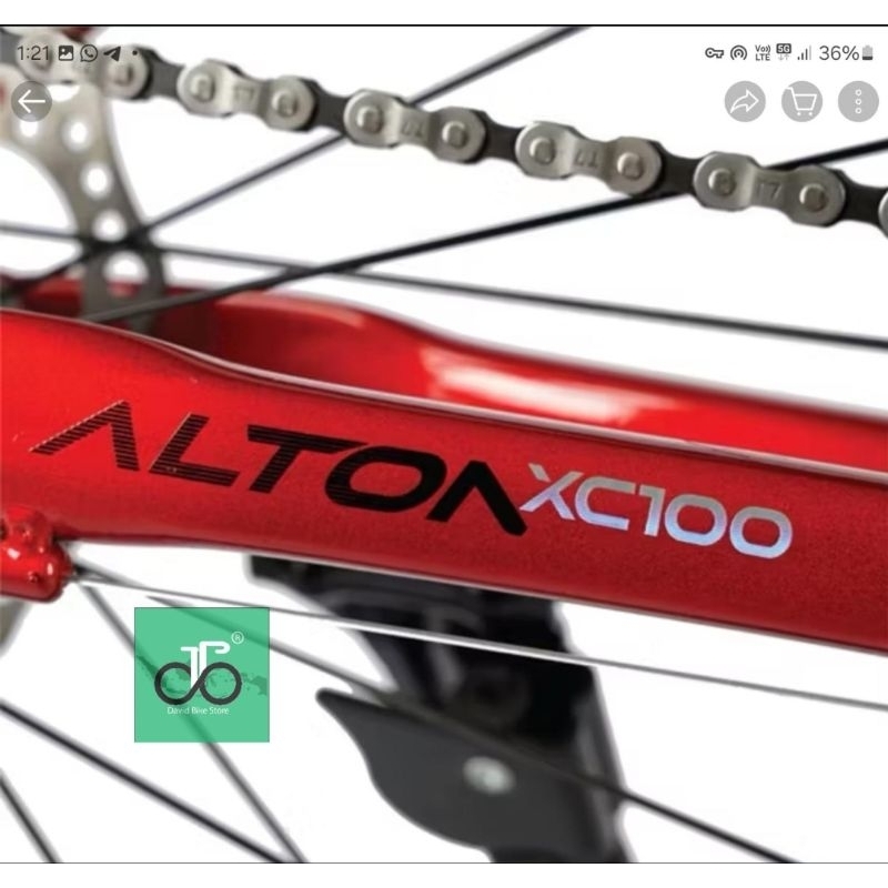 Sepeda Mtb 26 Element Alton XC 100 XC100
