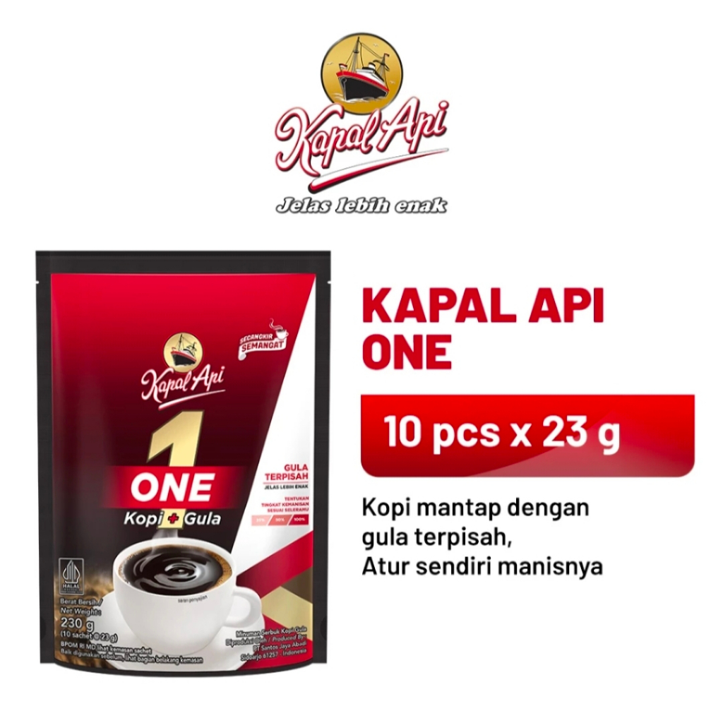 

KAPAL API ONE 1 Bag (10 x 23gr)