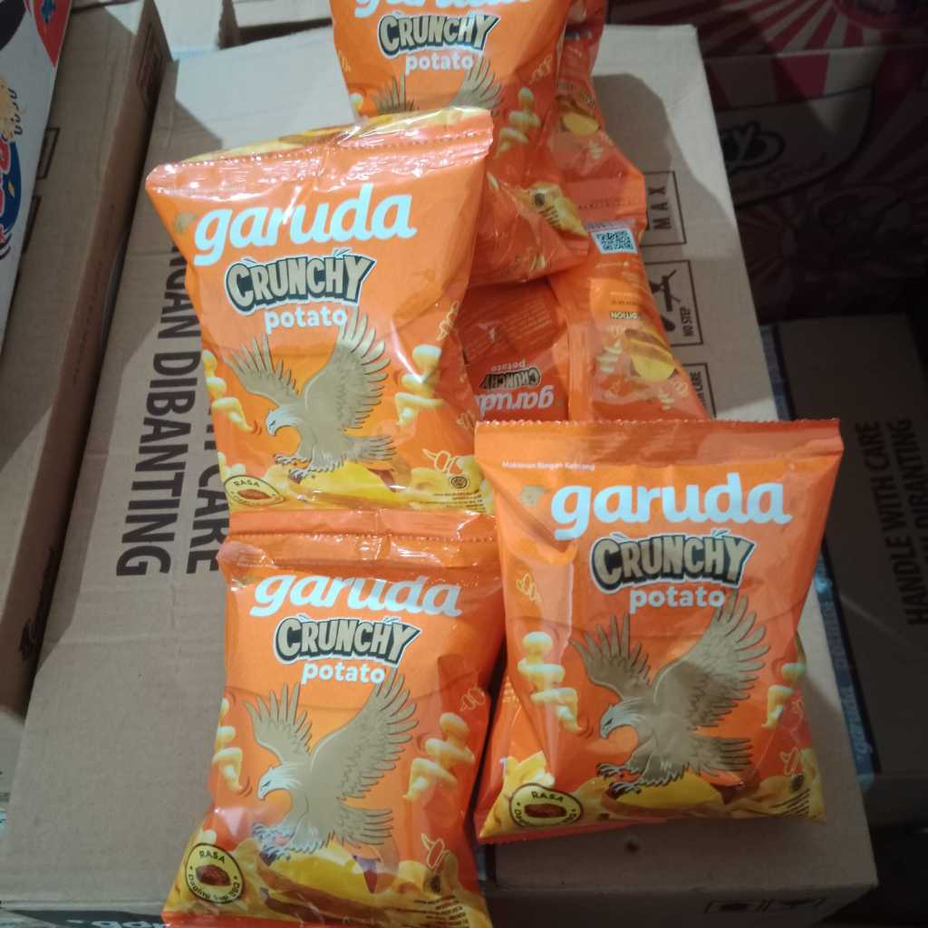 

GARUDA CRUNCHY POTATO 15GR DUS ( 60 PCS )