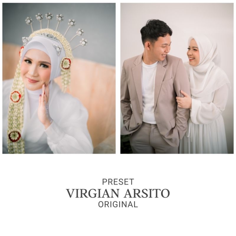 Preset Virgianarsito Wedding Photoshop & lightroom preset original