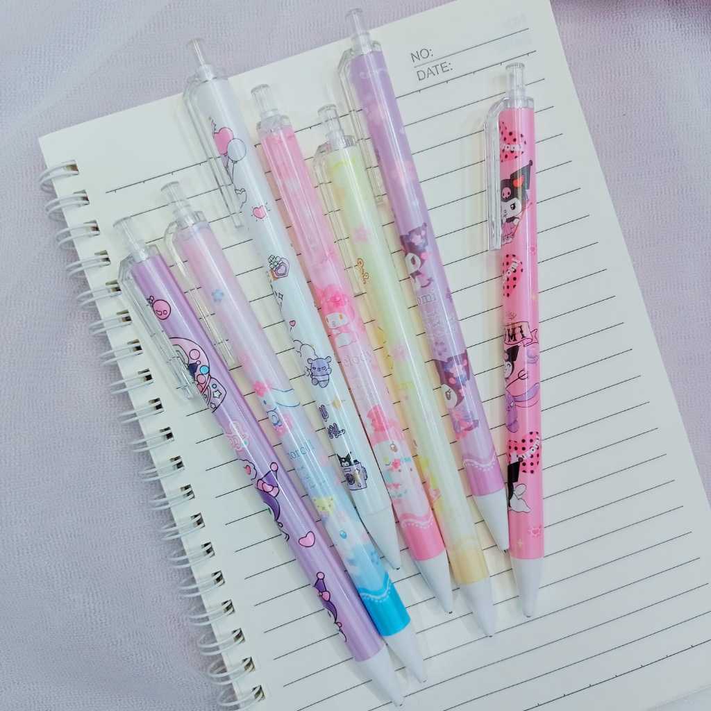 

Pensil Mekanik Sanrio 0.5 / pensil mekanik Pensil cetek sanrio Alat Tulis kuromi / Alat tulis