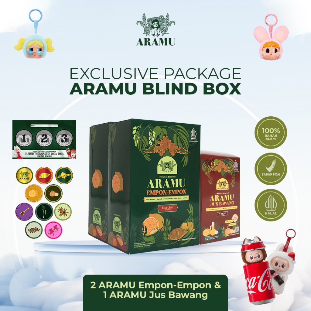 

EXCLUSIVE PACKAGE ARAMU BLIND BOX