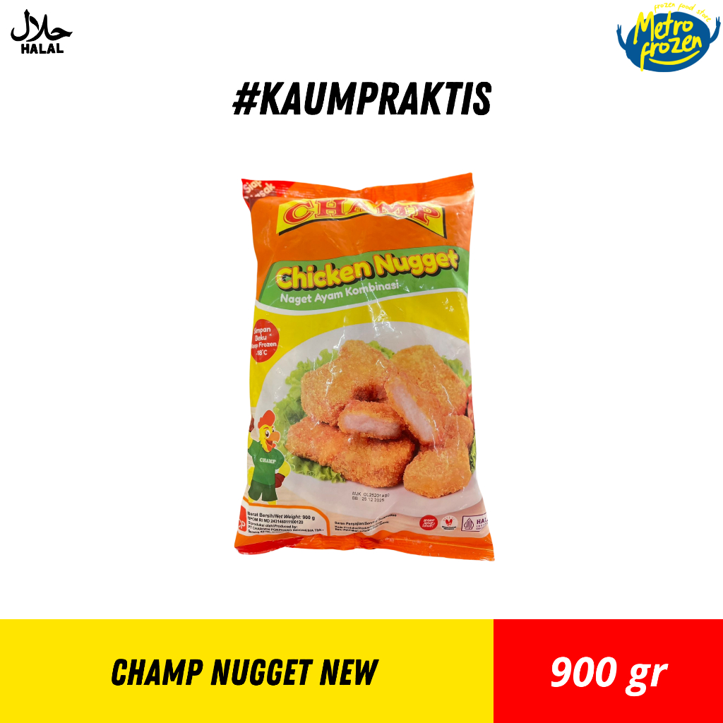 

CHAMP Nugget 900gr //champ naget ayam kombinasi //naget ayam