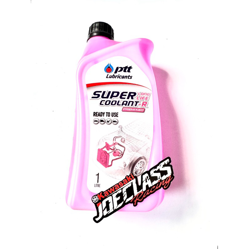 Cairan Air Radiator Racing Ptt Lubricants Super Coolant R Premixed 1L Liter Kawasaki Ninja 150 2Tak 