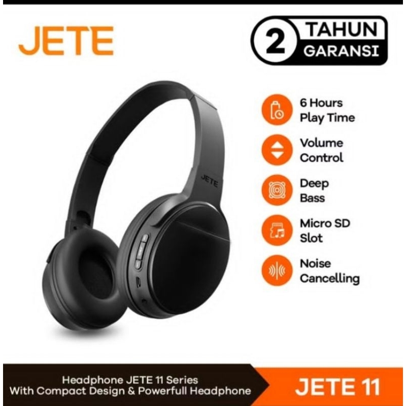 Headset Bluetooth Headphone Bluetooth JETE
