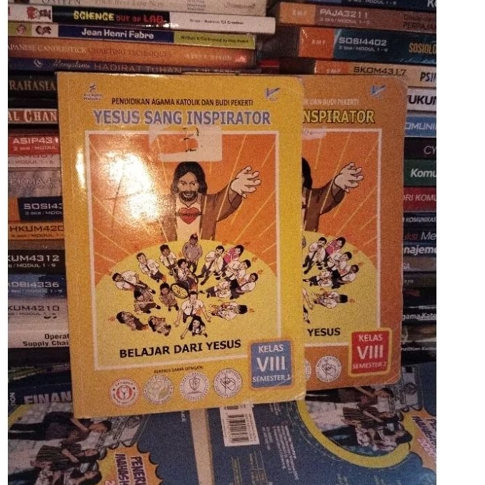 original buku Yesus sang inspirator belajar dari Yesus kelas 2 SMP semester 1 dan 2 kurikulum merdek