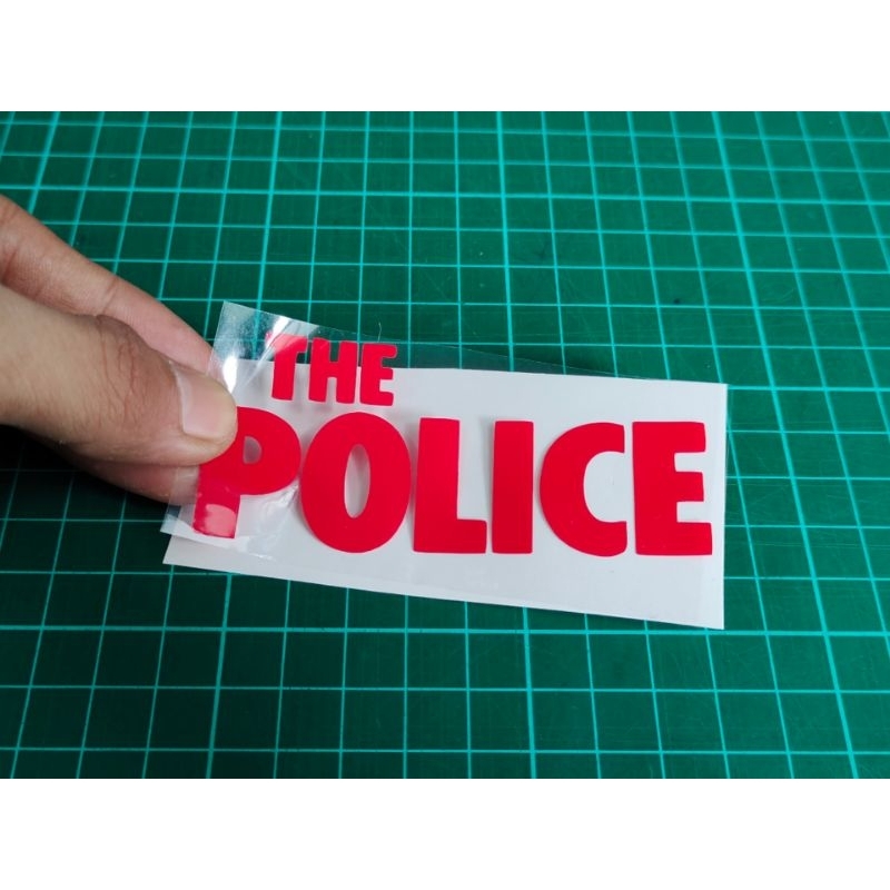 

Stiker the police sticker cutting murah musik
