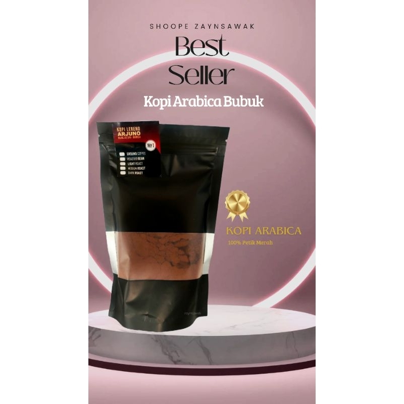 

Kopi Arabika Bubuk Full Petik Merah Roasting Medium