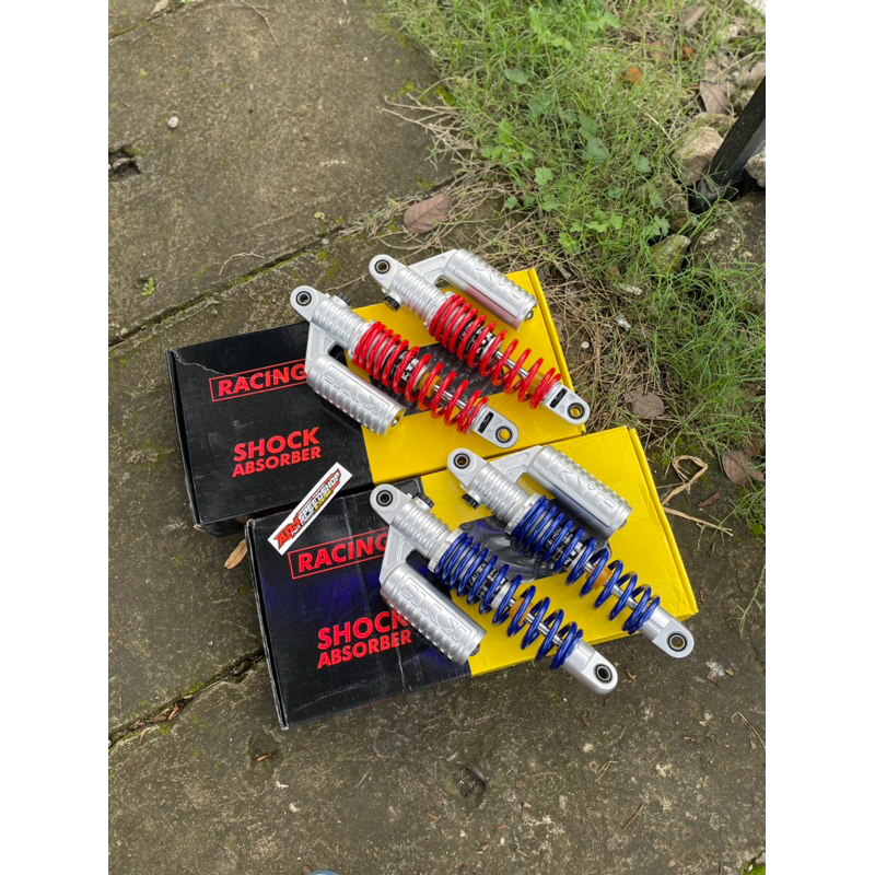 SHOCKBREAKER KYB DOBEL KLIK SHOCK KYB BIRU MERAH 320 dobel klik shock kyb biru import dobel klik uku