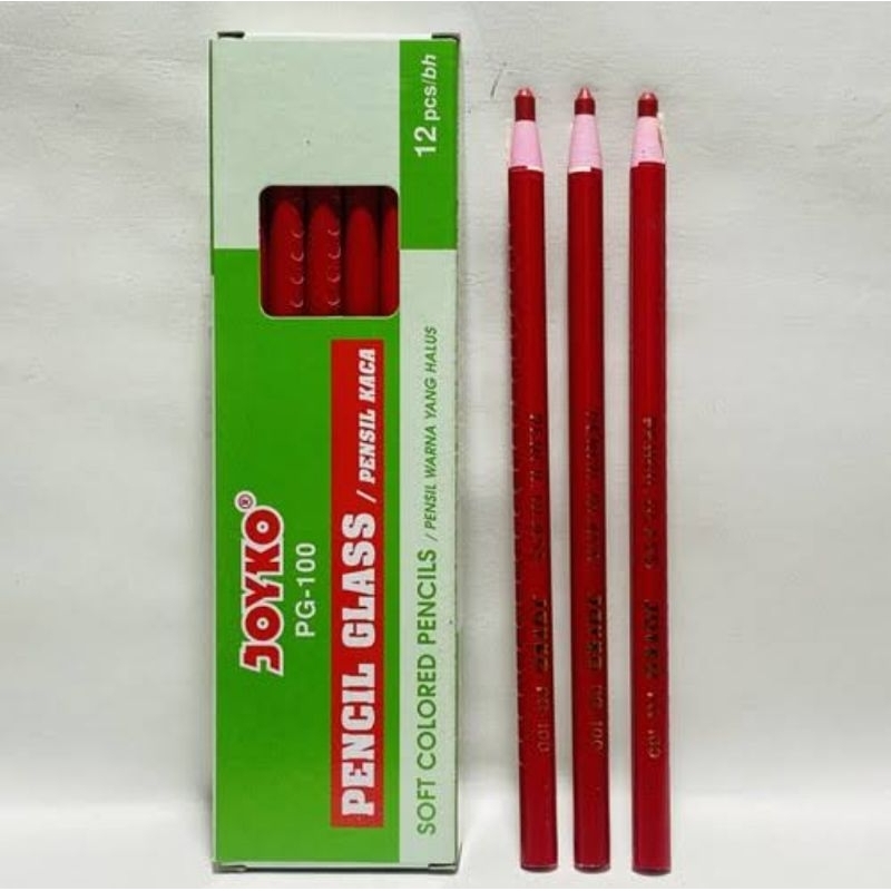 

RB (6 Lusin) Pensil Kaca Joyko PG-100 Warna Beragam