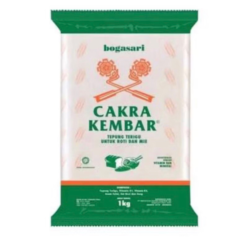 

Tepung Cakra Kembar 1kg ed 2026