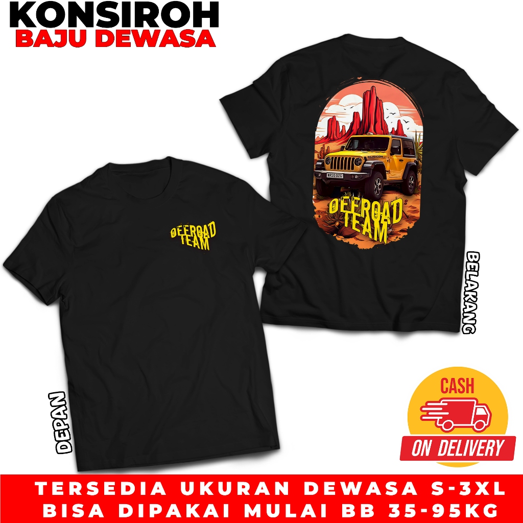 Kaos Offroad Keren Kece Seragam Kaos Offroad Baju Offroad Terbaru Pria Dan Wanita