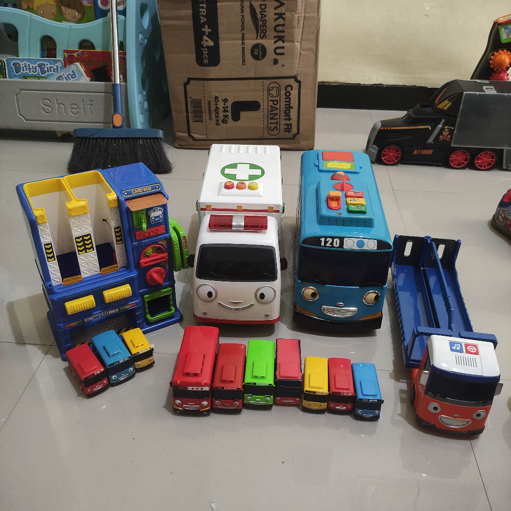 Preloved Mainan Tayo Ori Iconic dan TAYO