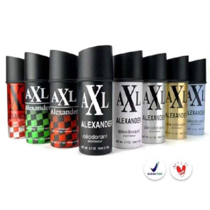 AXL Alexander Body Spray Deodorant 150ml