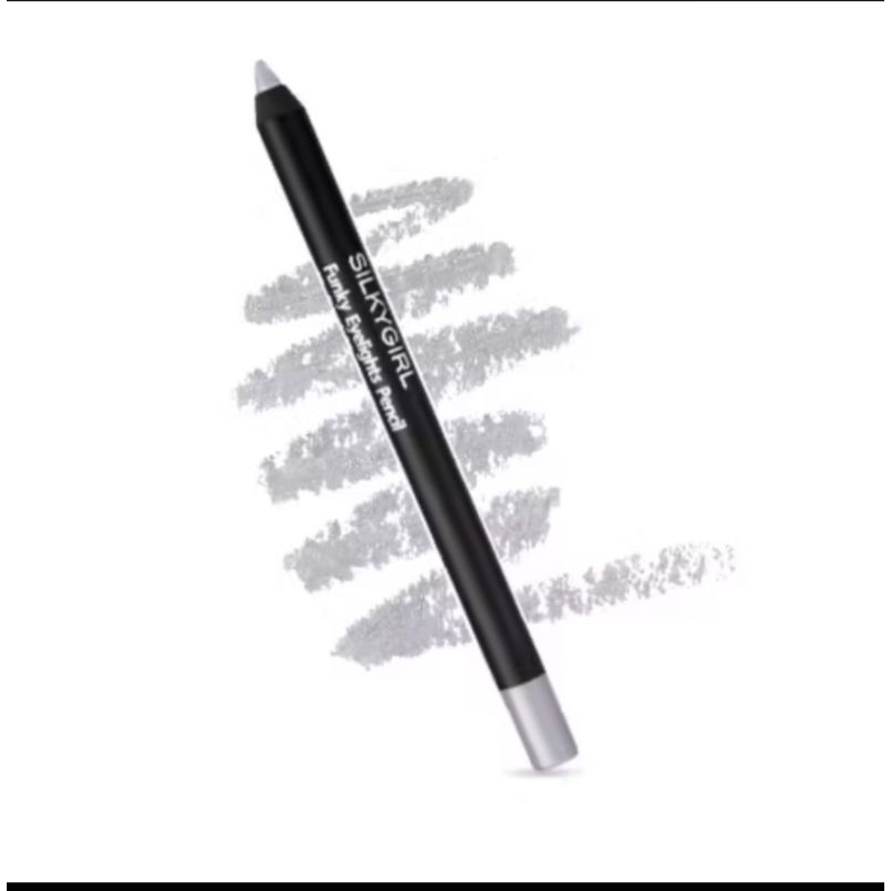 SILKYGIRL FUNKY EYELIGHTS EYELINER PENSIL SILVER