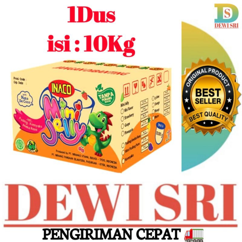 

1 Dus Jelly INACO isi : 10 Kg.