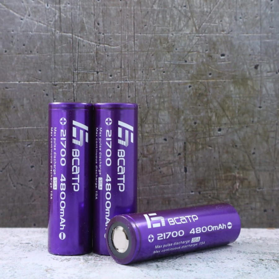 BCATP 4800mAh 35A 21700 Battery 100% Authentic - Batrai BCATP 21700