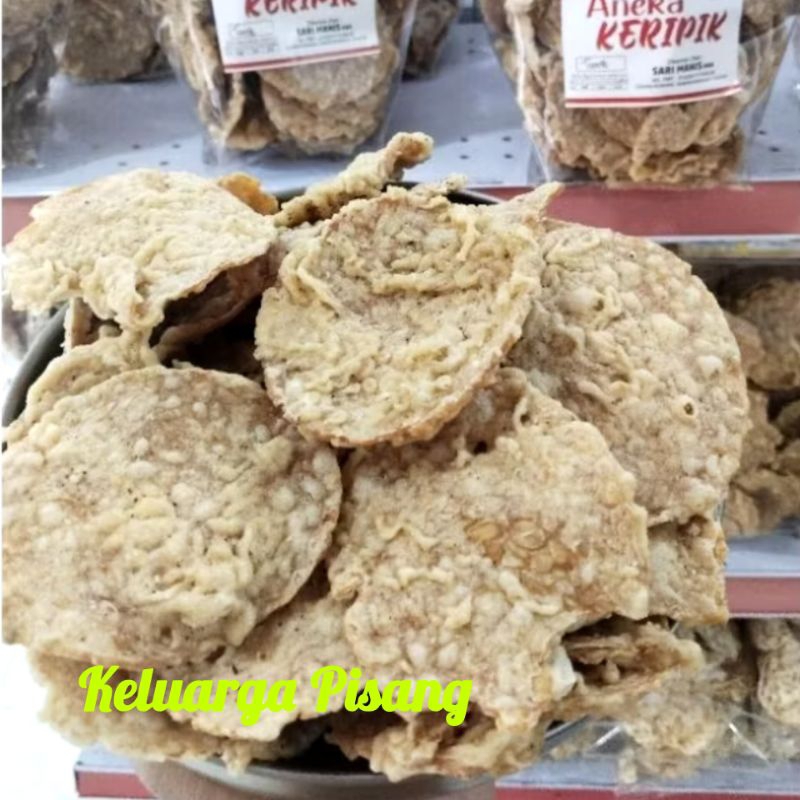 

Keripik Tempe Kripik Bulat Original Asin Gurih 1kg kriuk