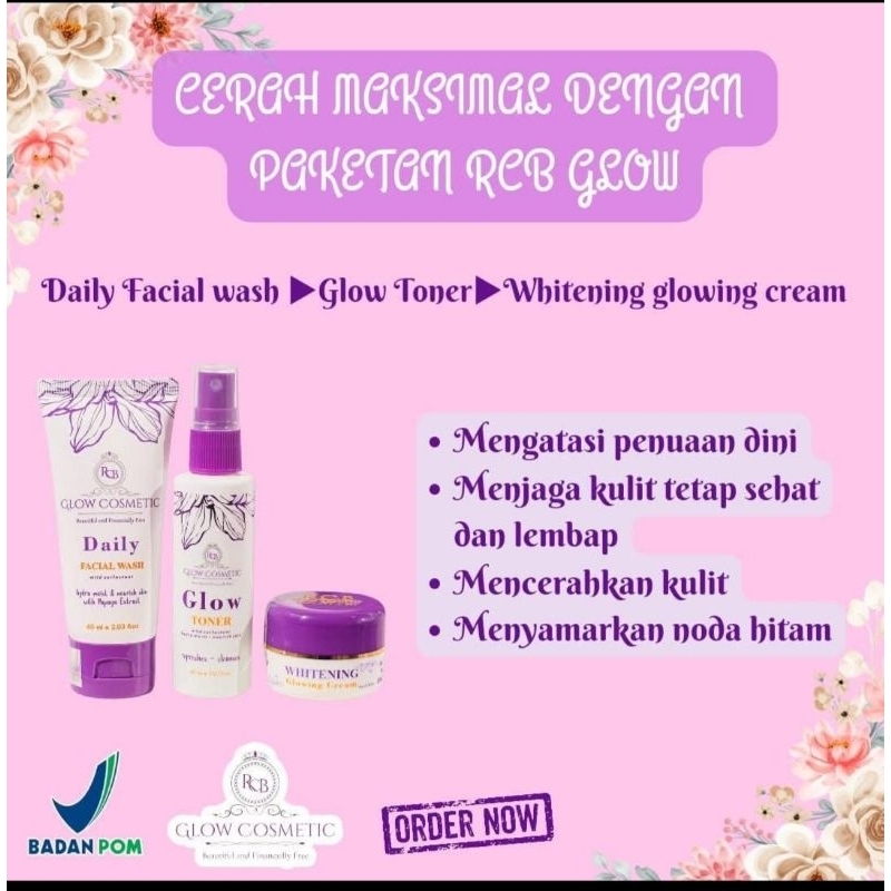 PAKET RCB GLOW COSMETIC