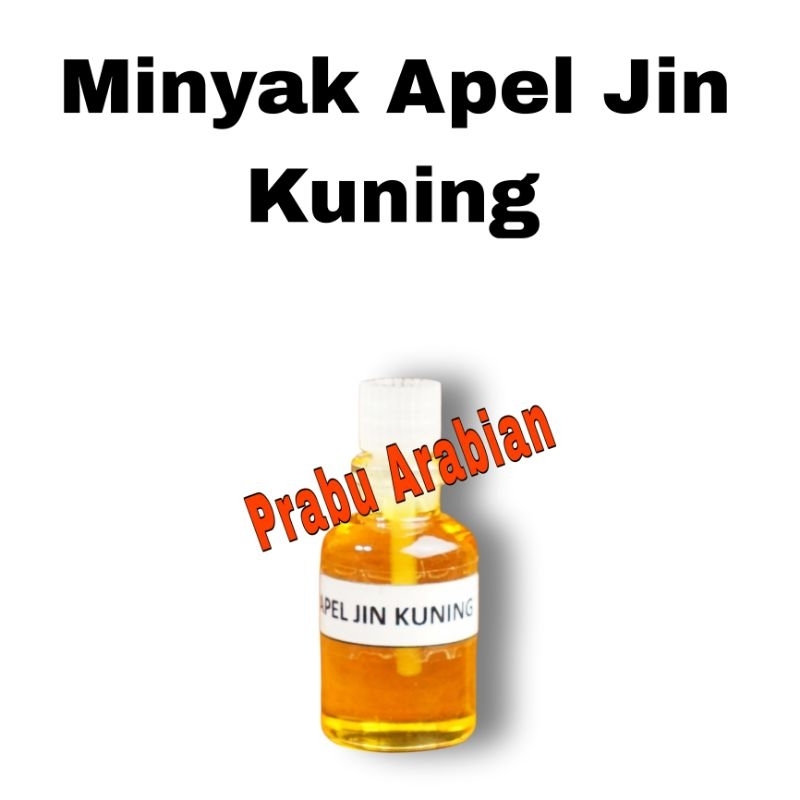 Minyak Apel Jin Kuning Asli Arab 7 ml - Kualitas Sedang - Untuk Hikmah - Bukan Minyak Dupa Buhur Gah