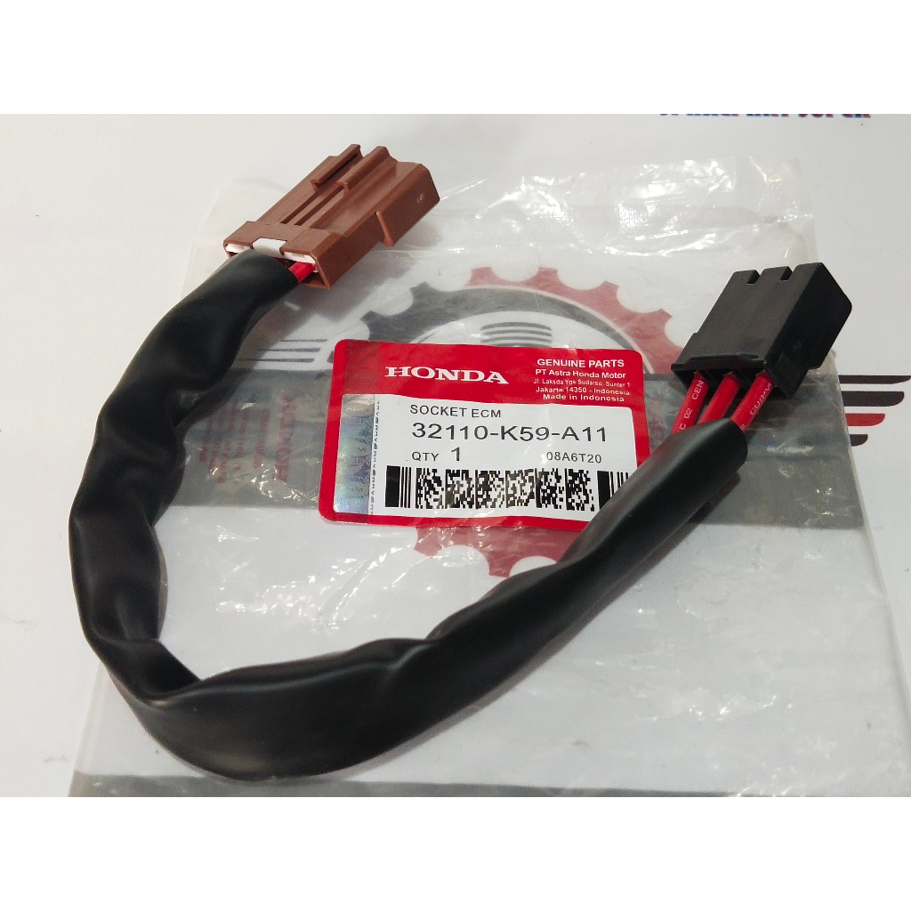 SOCKET ECU VARIO 125 INJ PART K59, SOCKET SEPEDA MOTOR HONDA VARIO 125 INJ