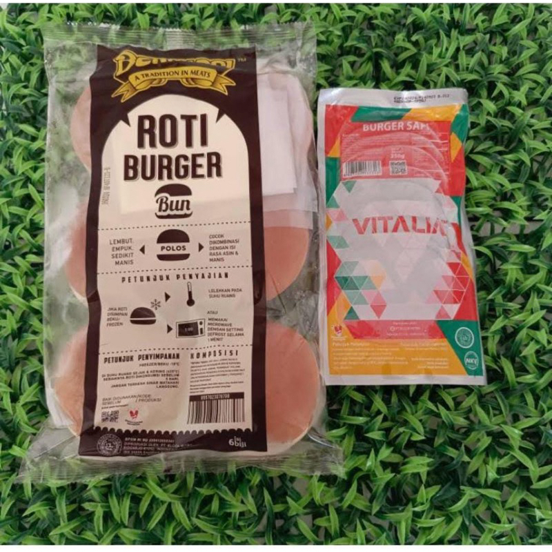 

Paket Burger (6pcs) + Vitalia (isi 10)