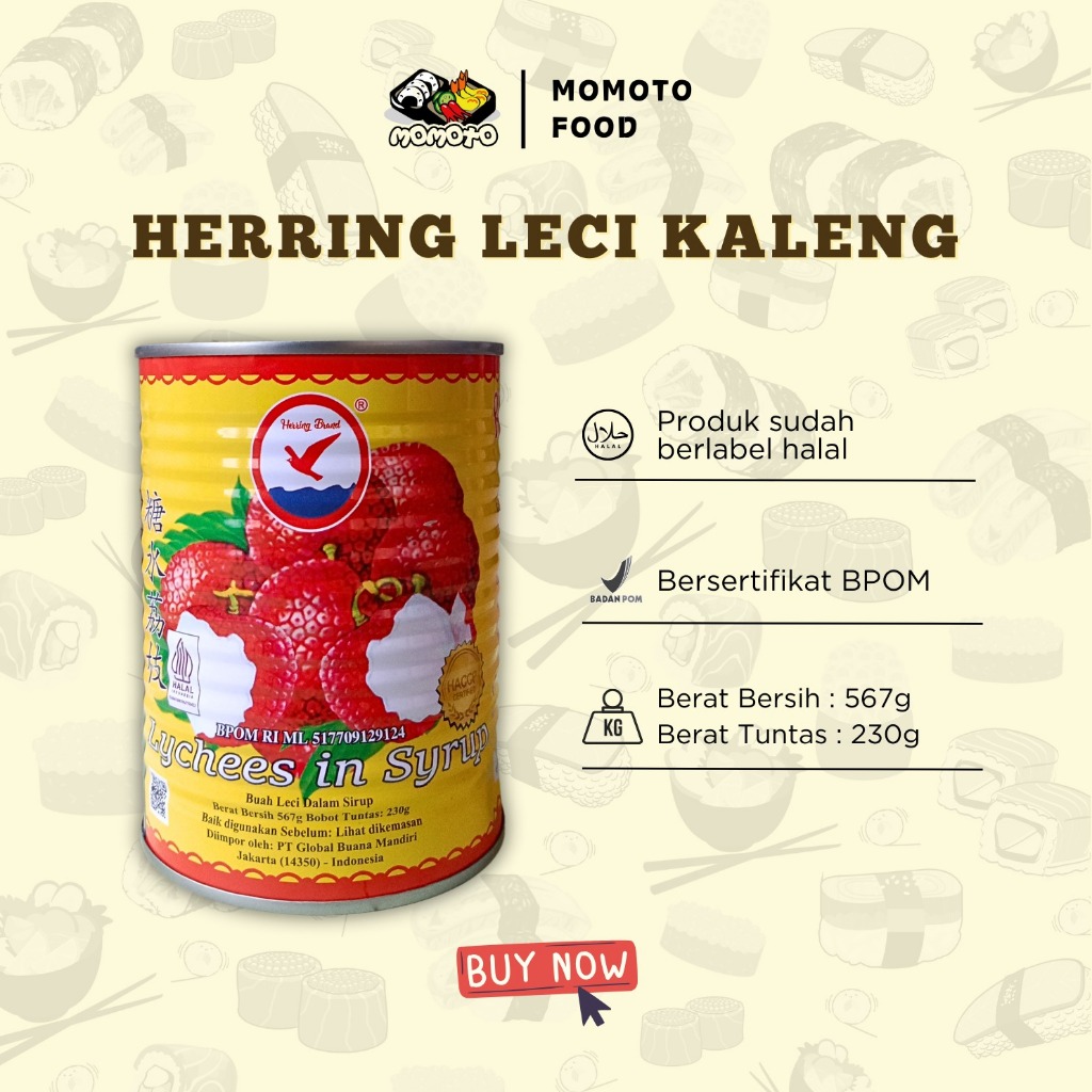 

Maknyuss1 Herring Leci Kaleng Premium 567 Gram Lychee Syrup