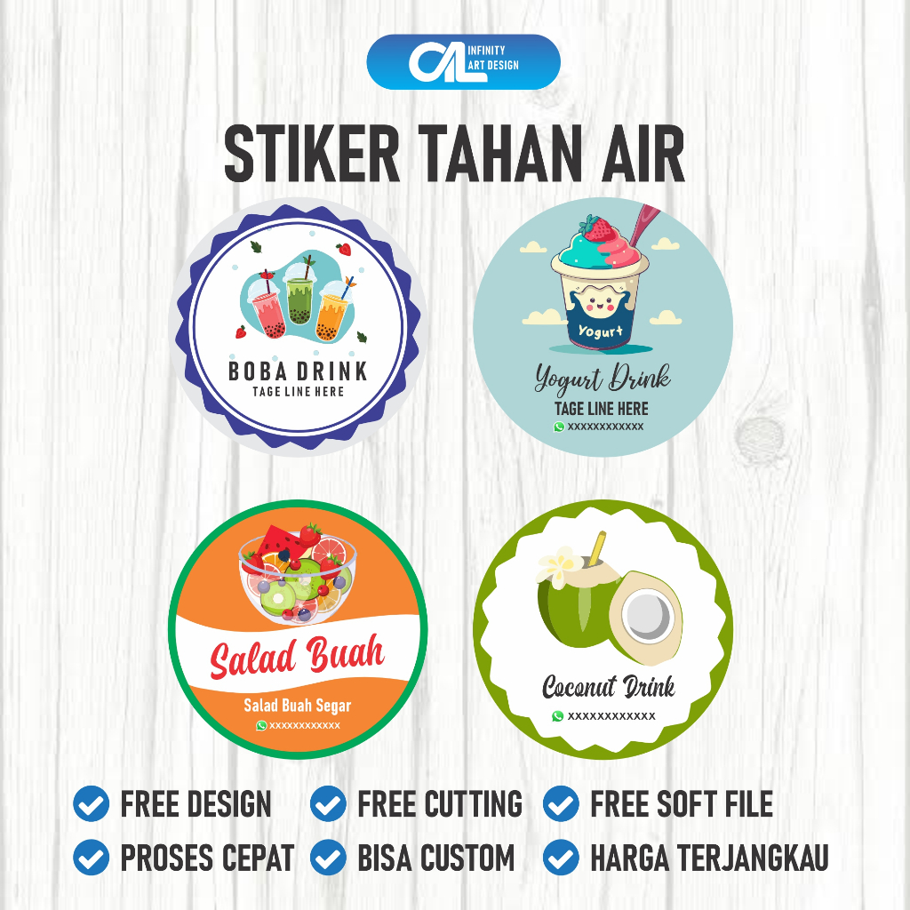 

IAD - STIKER ANTI AIR / STICKER ANTI AIR / STIKER TAHAN AIR / STICKER TAHAN AIR / STIKER LABEL / STICKER LABEL