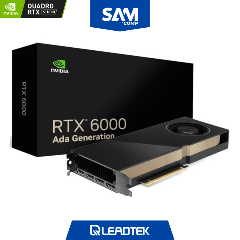 LEADTEK QUADRO NVIDIA RTX 6000 Ada Generation 48GB GDDR6