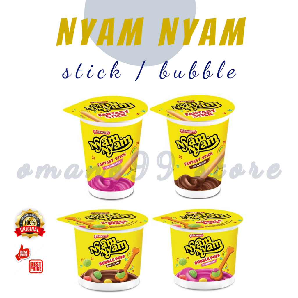 

Nyam-Nyam Bubble Puff 18GR // Fantasy Stick 25GR