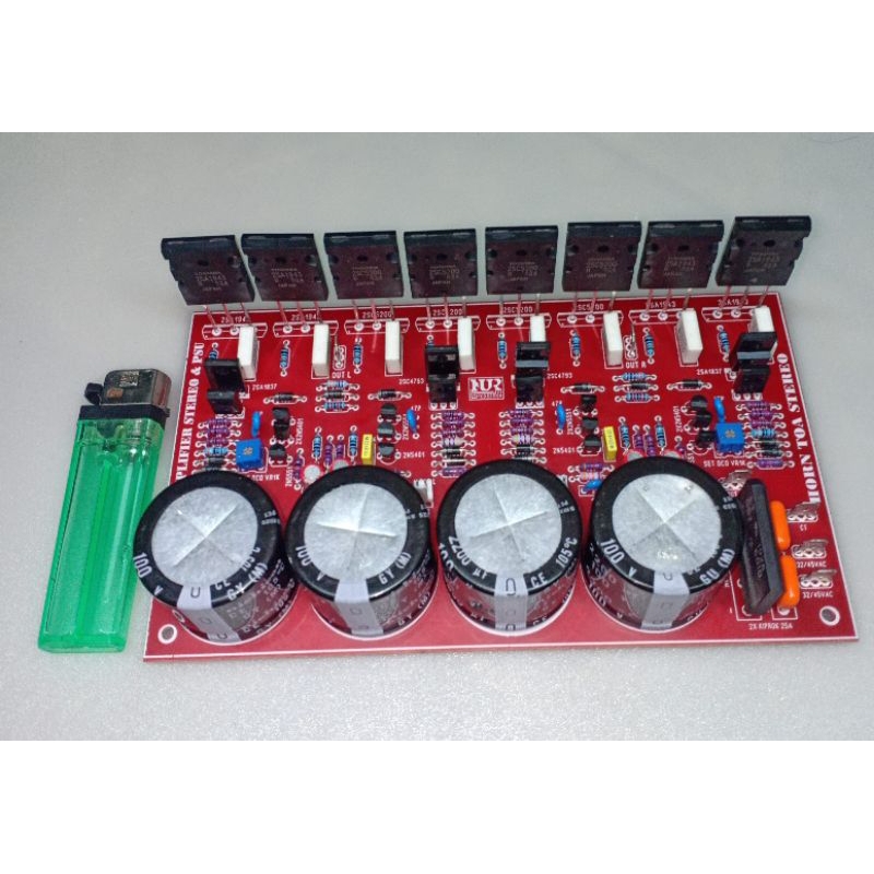 kit driver power toa kit power kusus toa stereo