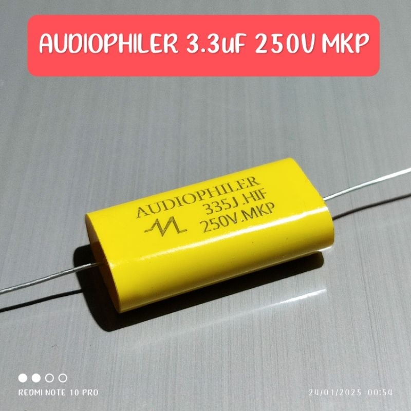 KAPASITOR AUDIOPHILER 3.3UF 335J 250V MKP