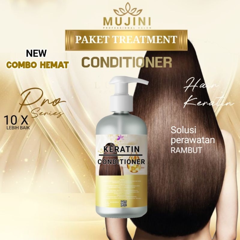 SPA KERATINE SMOOT PELURUS RAMBUT 250ML KONDISIONER KERATINE GOLD BARU