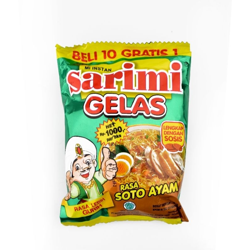 

Sarimi Gelas Rasa Soto Ayam 30g