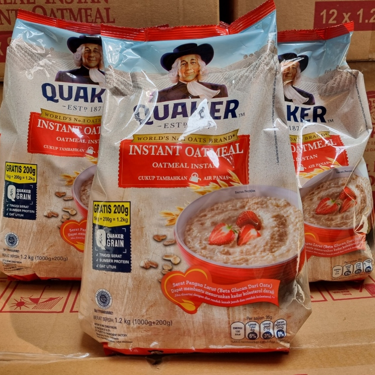 

QUACKER OATMEAL INSTANT 1,2 KG