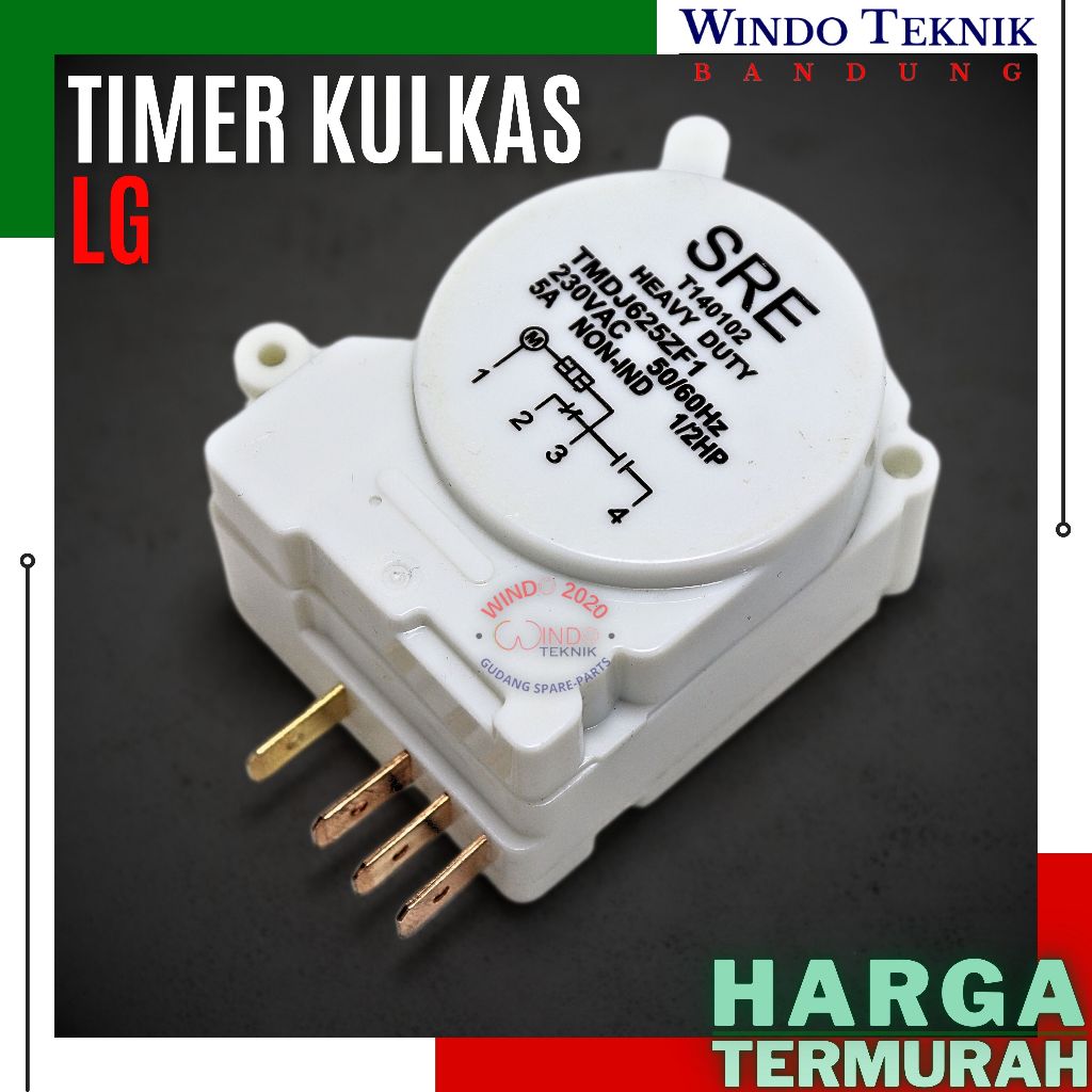 TIMER KULKAS LG SANKYO | DEFROST KULKAS LG | TIMER KULKAS TMDJ04ZR1