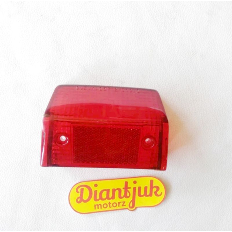 Mika Mica Kaca Lampu Stop Belakang Stoplamp Suzuki RC110 Crystal RGR150 Original SGP NOS