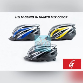 Helm Sepeda Dewasa Genio G-16 Bicycle Helmet Lipat MTB Roadbike Gunung | High Quality