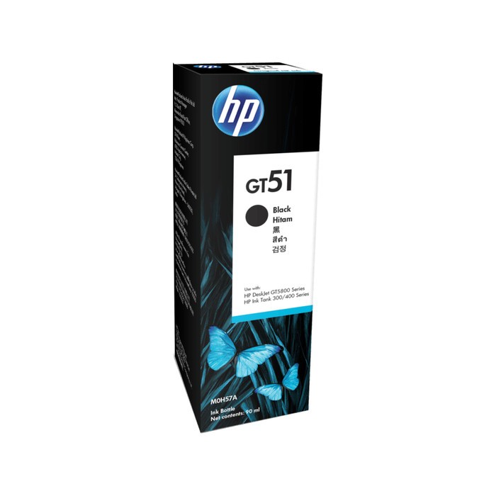 TINTA HP GT 51 BLACK - ORIGINAL 100% GT51