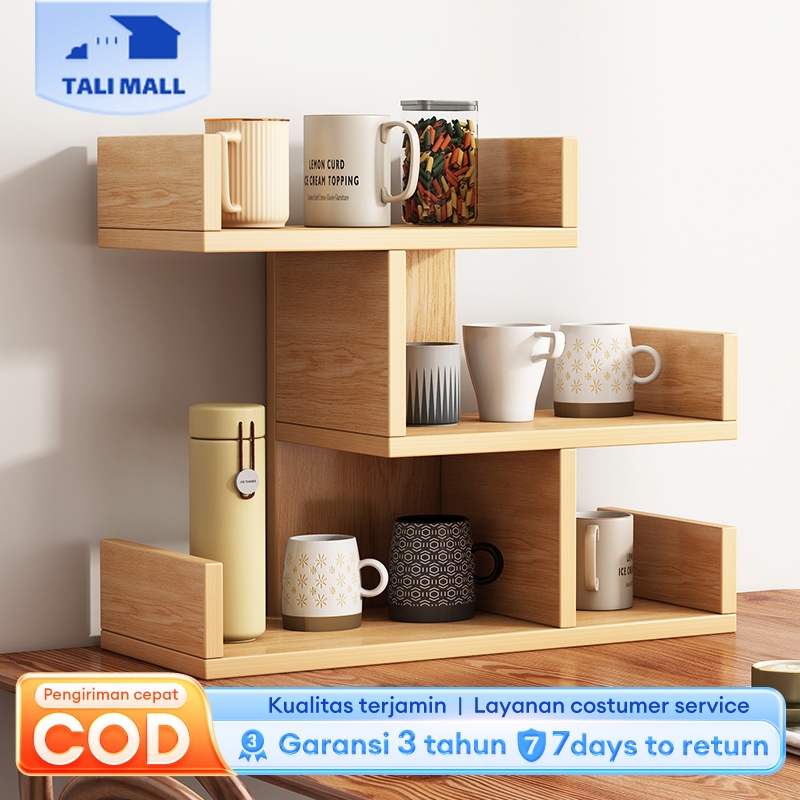Rak Desktop Storage Rak Meja Stationery Rak Buku Desktop Rak Polaroid Rak Organizer