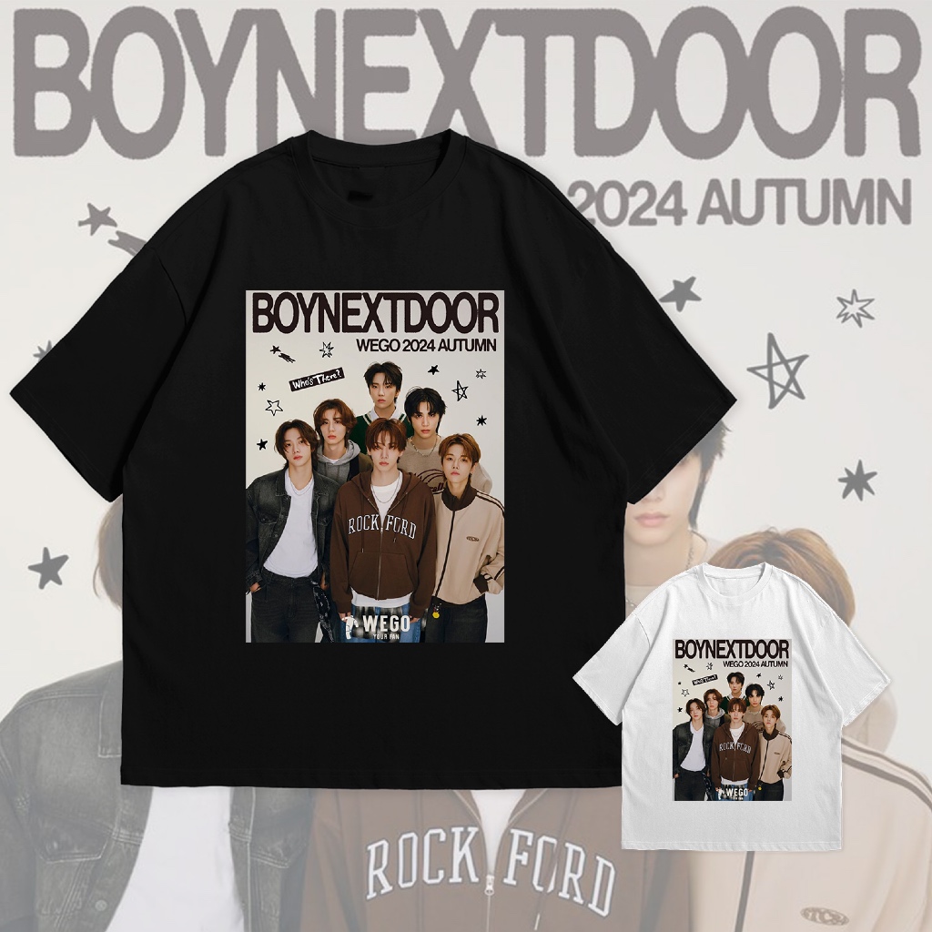 Fiego BOYSNEXTDOOR WEGO | Premium Oversize T-Shirt | Oversize TShirt