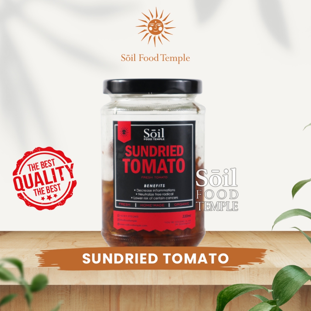 

Sundried Tomato - Tomato in Oil - Instant Only - Soil Food Temple